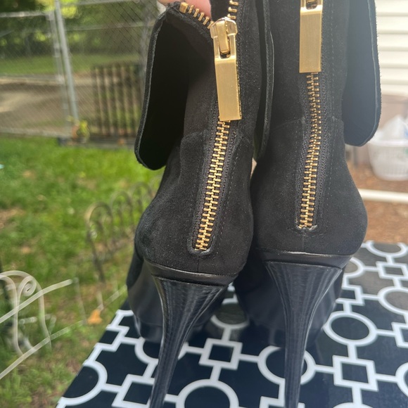 Rachel Zoe, black stiletto ankle boots Sz 7 - Picture 3 of 10